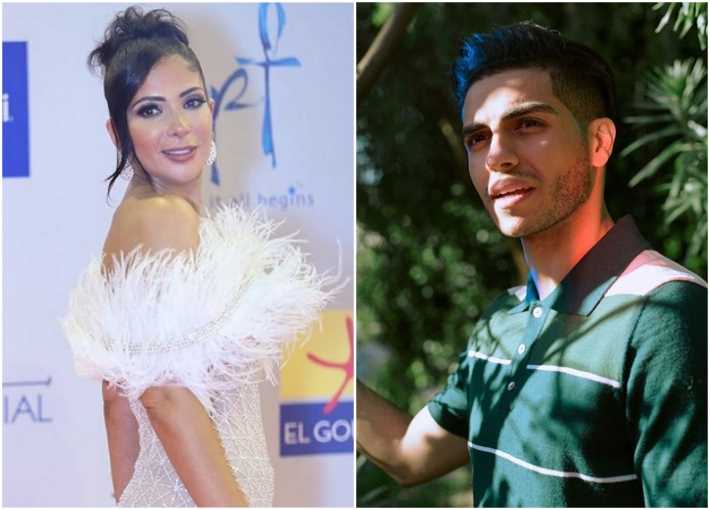 منى زكي ومينا مسعود