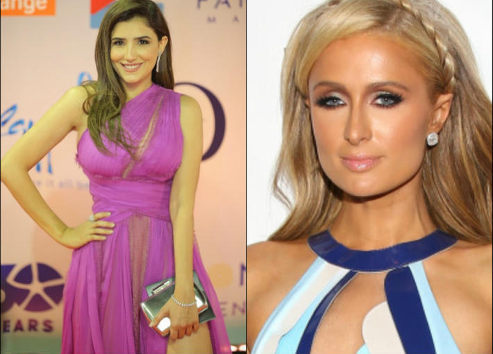 باريس هيلتون ومي عمر