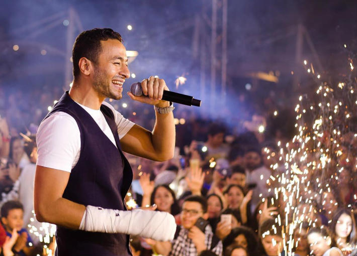 حمادة هلال في حفل المنصورة