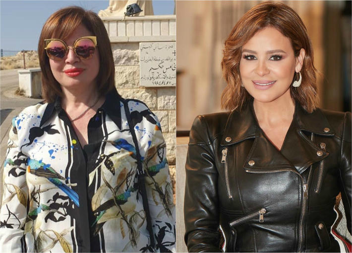 كارول سماحة وإلهام شاهين