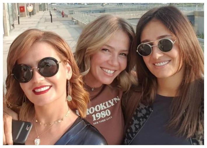 الأخوات حلا وهنا ورشا شيحة