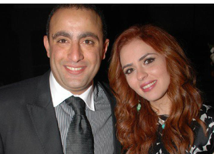 أحمد السقا وزوجته مها الصغير