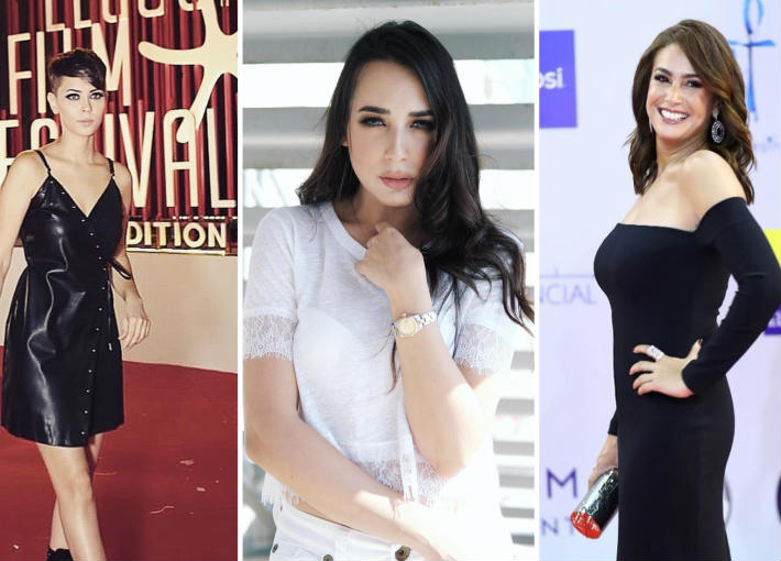 فنانات اخترن الطابع الرجالي لملابسهن في ختام المهرجان