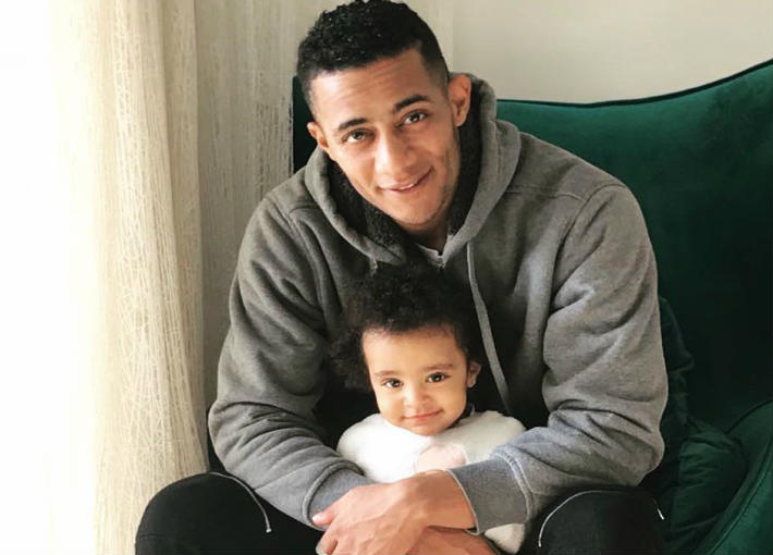 محمد رمضان وابنته كنز