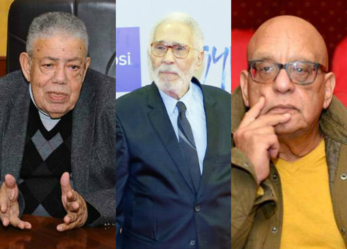 خيري بشارة وعبد الرحمن أبو زهرة وبشير الديك