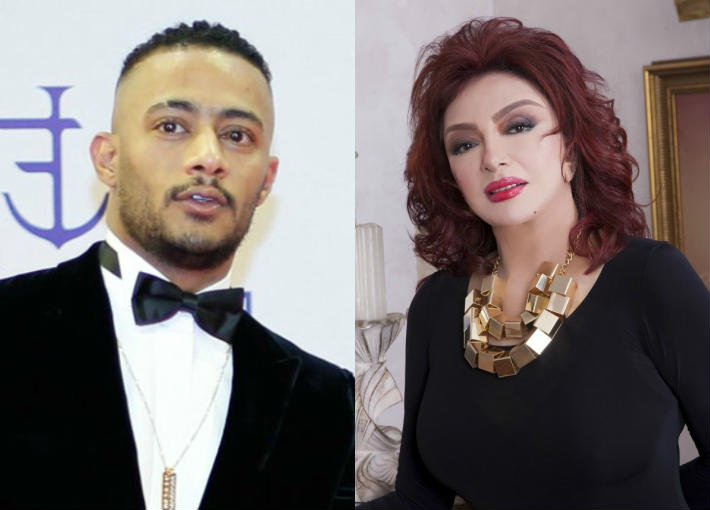 نبيلة عبيد ومحمد رمضان