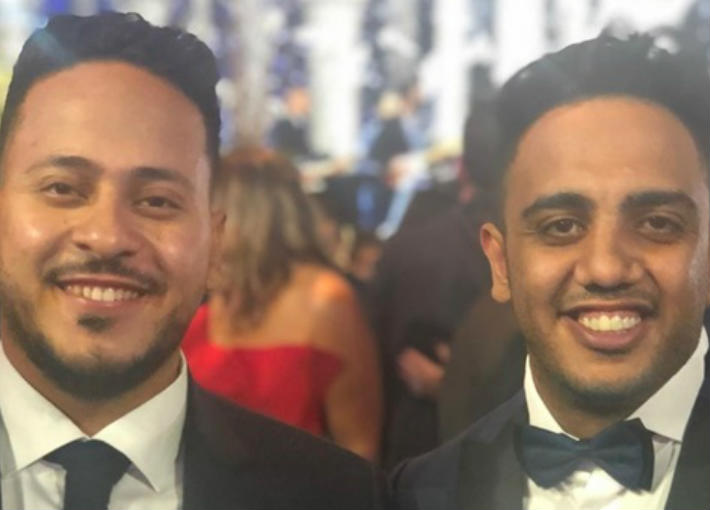 كريم عفيفي وأوس أوس
