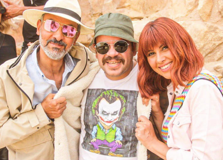 كواليس تصوير فيلم "لص بغداد"