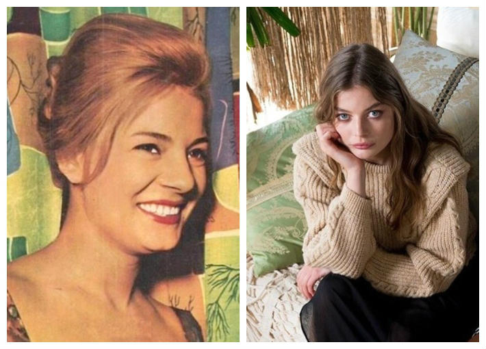 نادية لطفي وصورة حفيدتها المزيفة