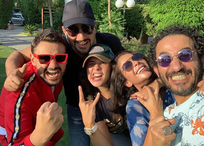 رامز جلال والسقا وياسمين عبد العزيز ومنى زكي وحلمي