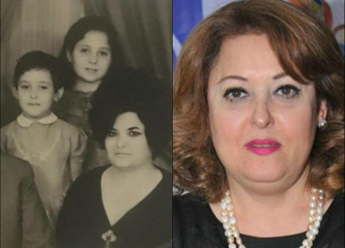 نهال عنبر وعائلتها