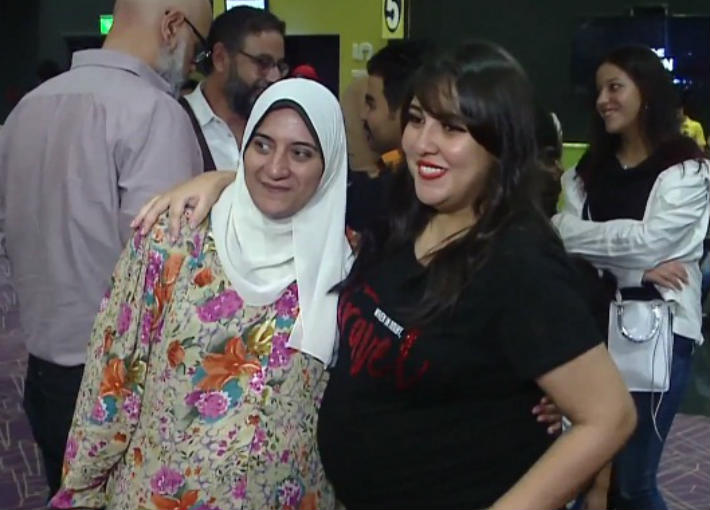 مي كساب مع الجمهور بالسينمات