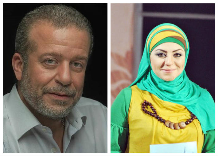 ميار الببلاوي وشريف منير