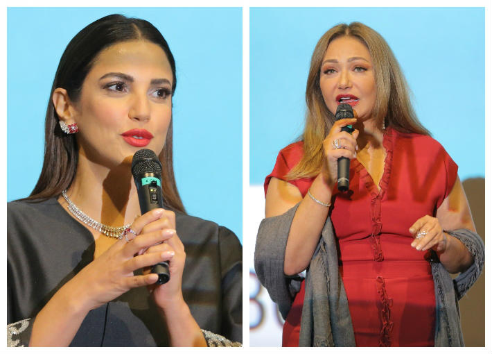 ليلى علوي ودرة