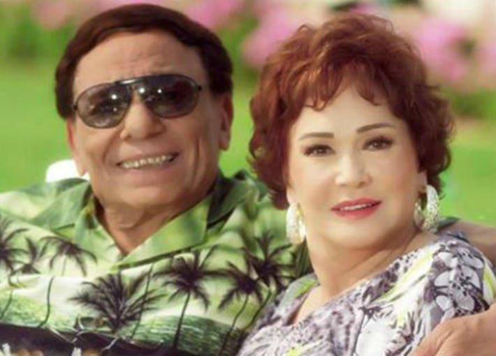 لبلبة وعادل إمام