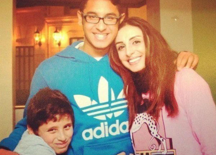 أنغام وابنيها