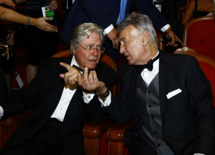 عزت أبو عوف وحسين فهمي