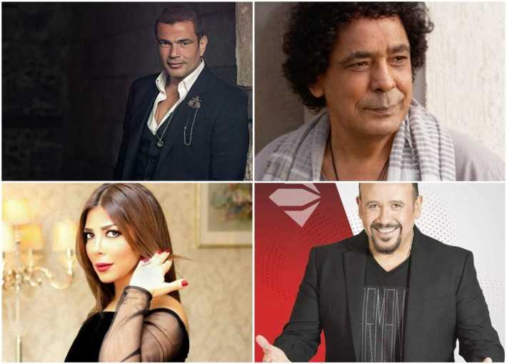 نجوم الغناء 