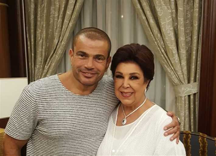 رجاء الجداوي وعمرو دياب