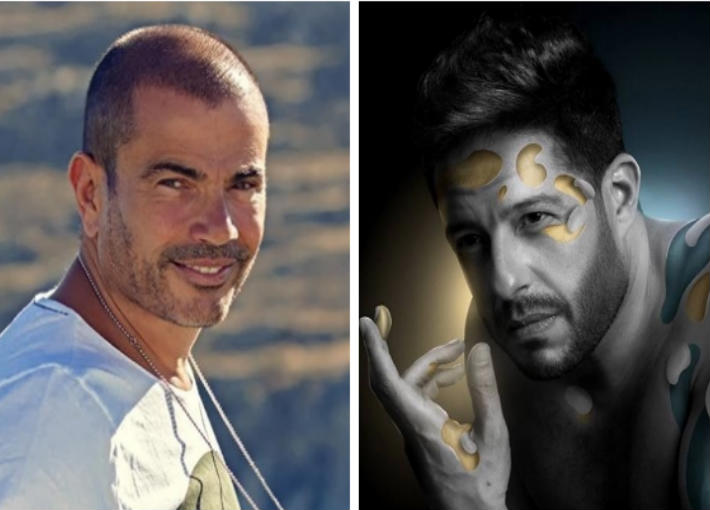 حماقي وعمرو دياب