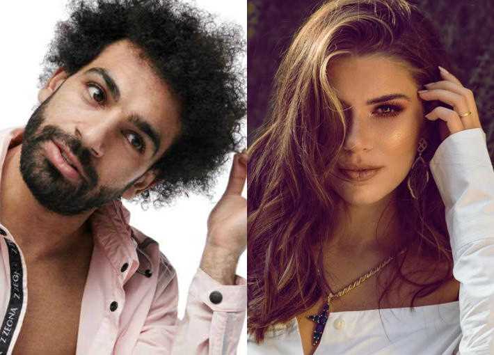 لارا اسكندر ومحمد صلاح