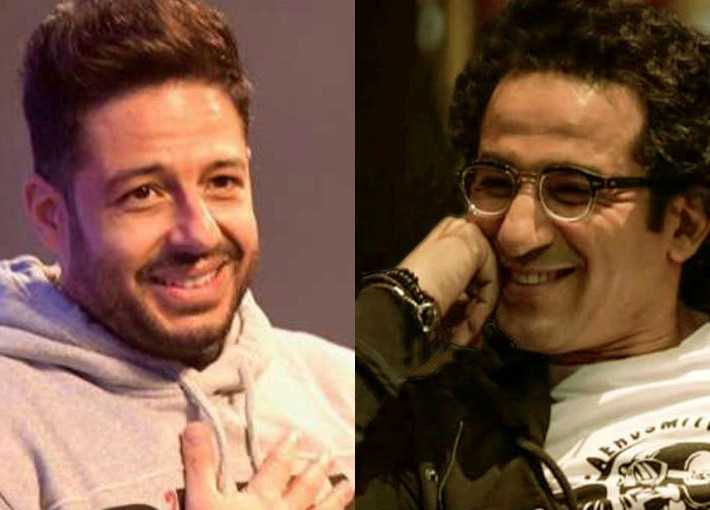 أحمد حلمي ومحمد حماقي