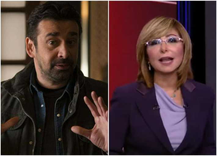 لميس الحديدي وكريم عبد العزيز