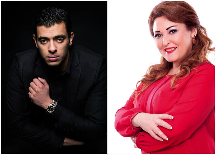 نهال عنبر ومحمد يسري