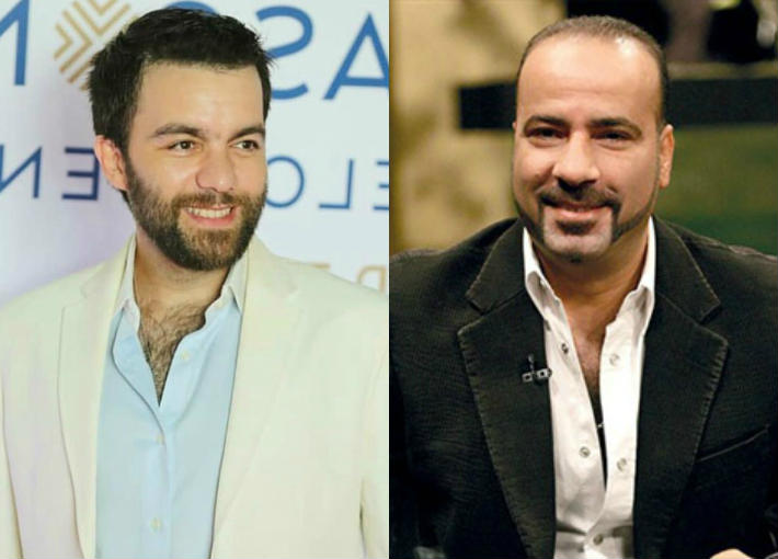 محمد سعد وشريف منير