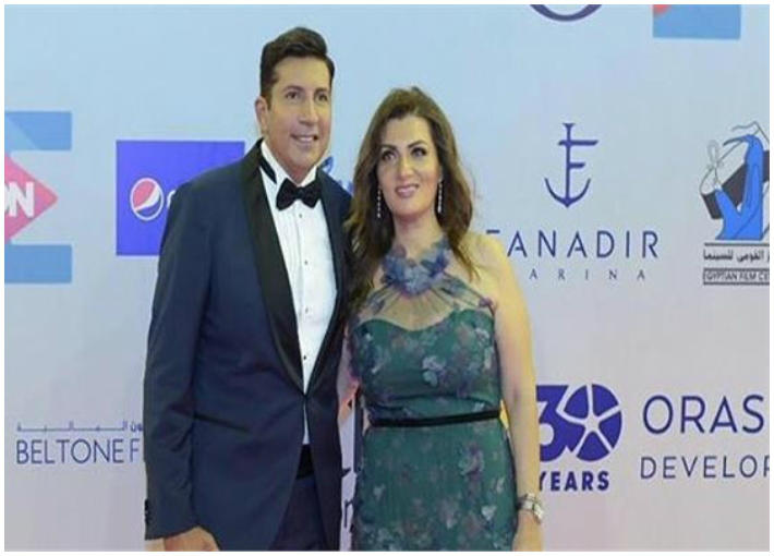 هاني رمزي وزوجته