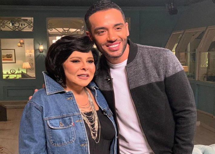 رامي جمال مع إسعاد يونس