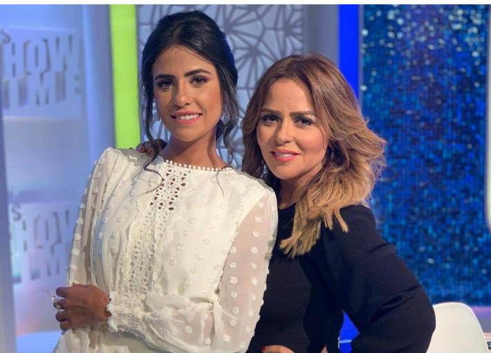 مها الصغير، ودينا حويدق