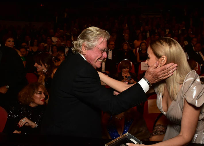 منة شلبي وحسين فهمي