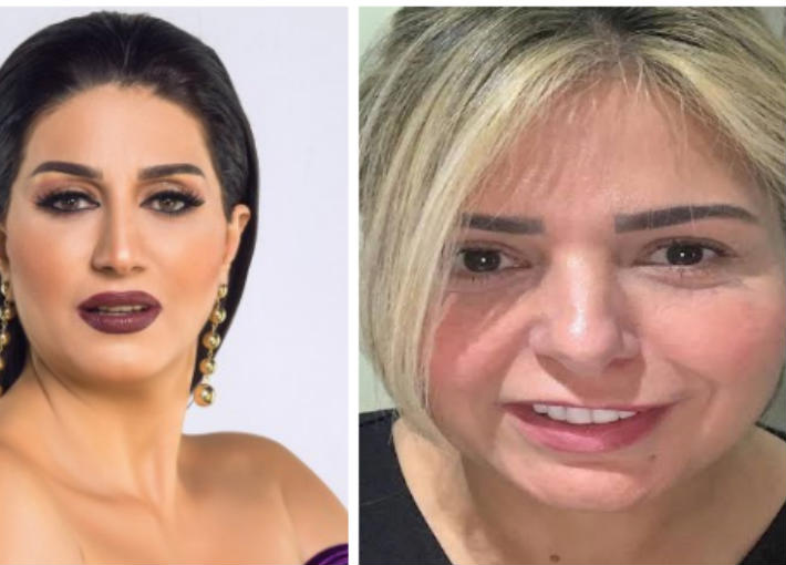 وفاء عامر وصابرين