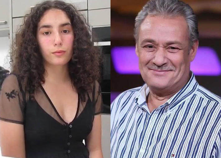 فاروق الفيشاوي وحفيدته