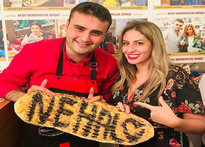 نهل نبيل مع الشيف بوراك