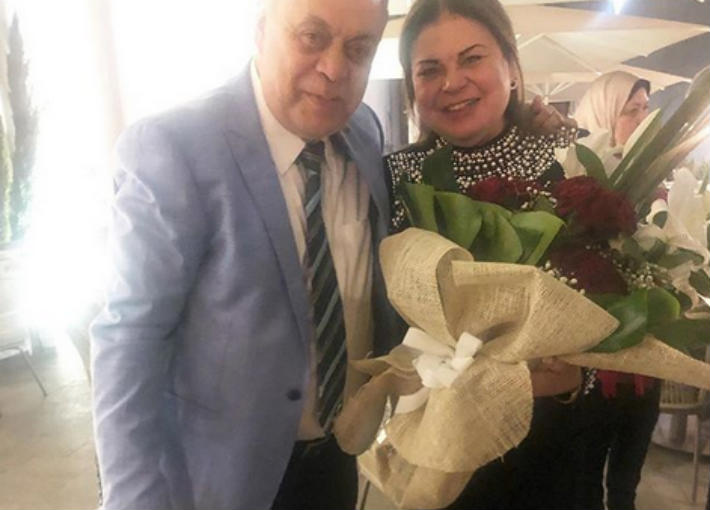 ماجدة وأشرف زكي