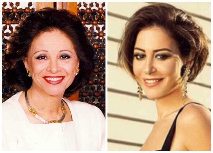 منة شلبي وفاتن حمامة