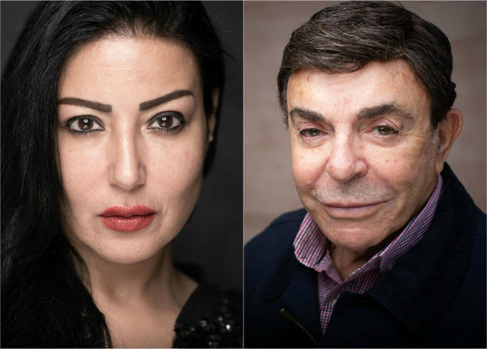 سمير صبري وسمية الخشاب