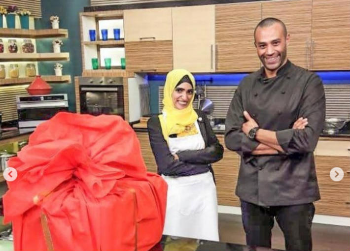 علاء الشربيني وأمينة عبد الرحمن