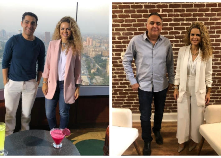 شيرين حمدي ومحمد حفظي ومحمد عادل