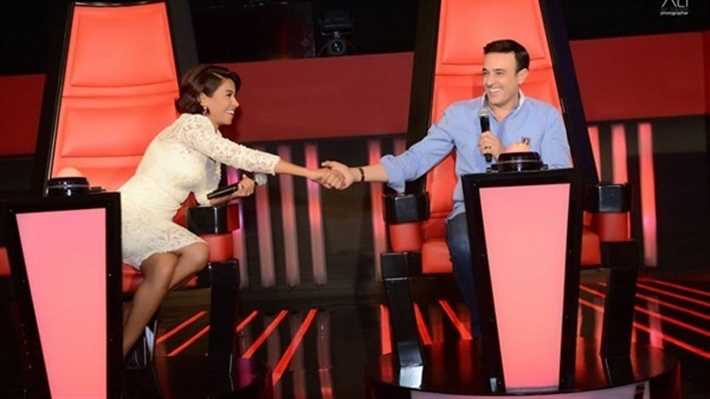 شيرين عبد الوهاب وصابر الرباعي 