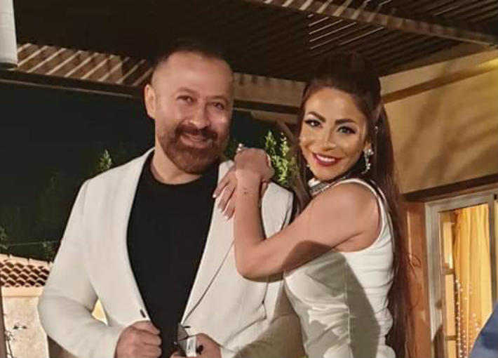 دوللي شاهين وحسام فارس 