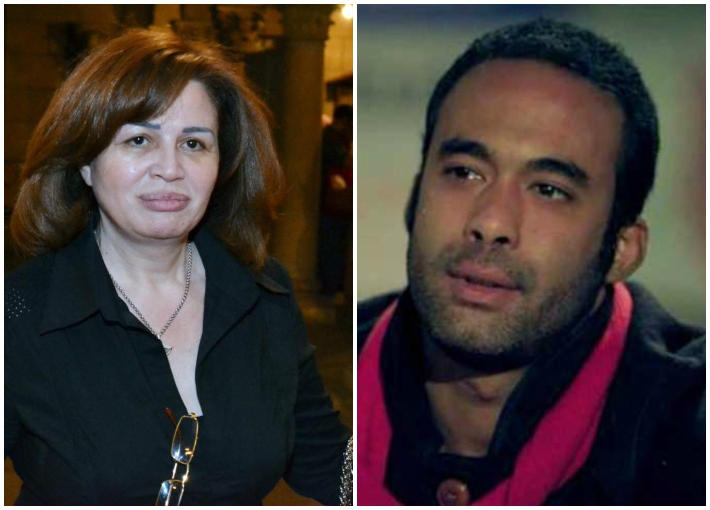 هيثم زكي وإلهام شاهين