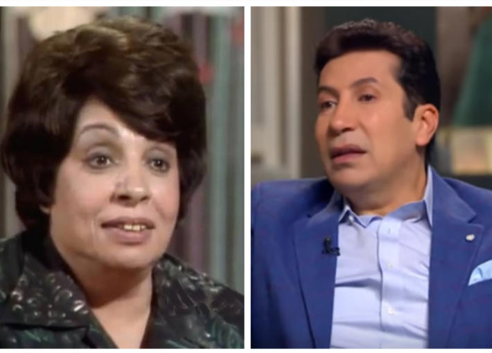 هاني رمزي ونعيمة وصفي