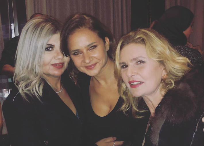 يسرا ونيللي كريم وبوسي شلبي