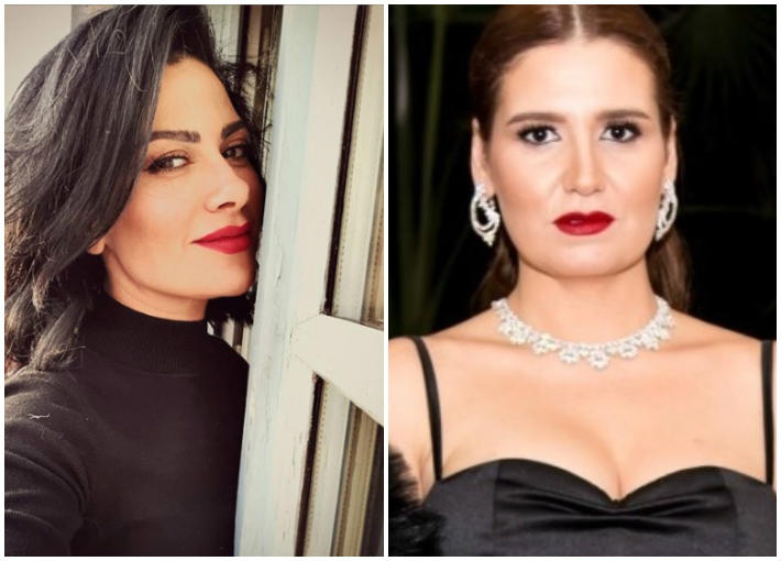 هنا شيحة وصبا مبارك