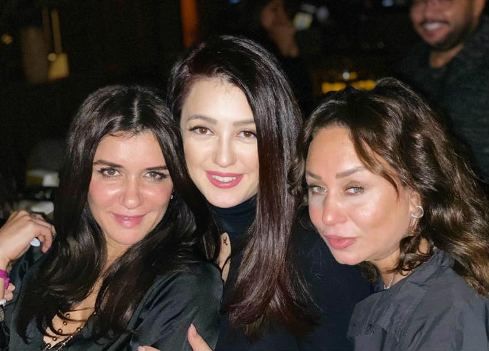 غادة عادل وكندة علوش وإنجي علي