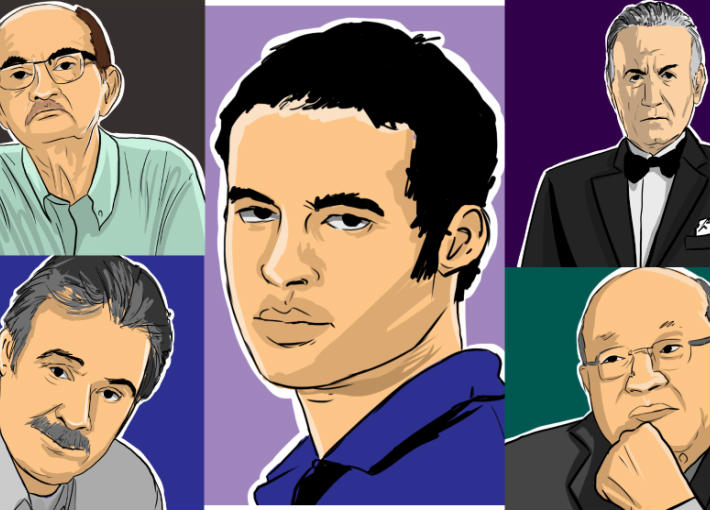 عزت أبو عوف وهيثم أحمد زكي وفاروق الفيشاوي وسمير سيف ويوسف شريف رزق الله