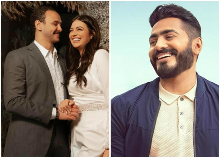 تامر حسني وهنادي مهنى وأحمد خالد صالح